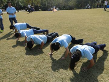 Actividades en el parque Gucun, otoño 5 2017
