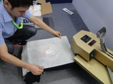 Prensa de calor de camiseta